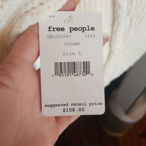 Free people cropped sweater - Picture 3 of 10